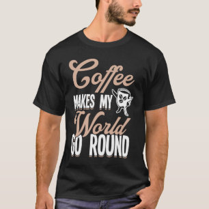 Camiseta Café Lover Espresso Barista Cappuccino Latte Art