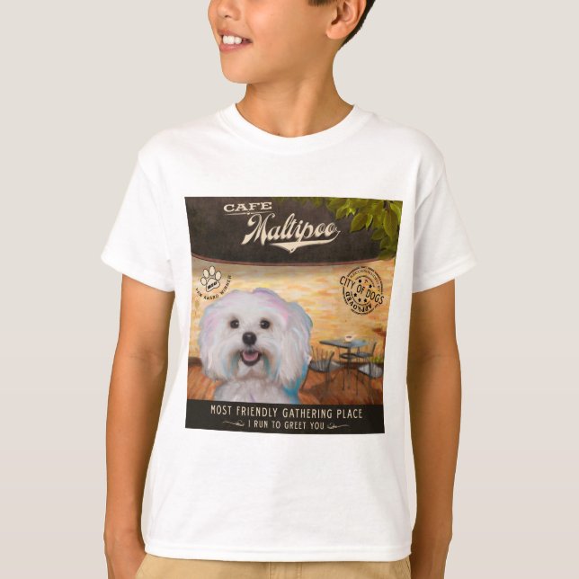 Camiseta Café Maltipoo (Anverso)