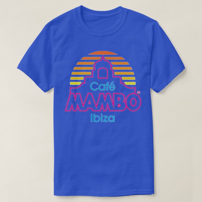 Camiseta Cafe Mambo Ibiza  (Diseño del anverso)