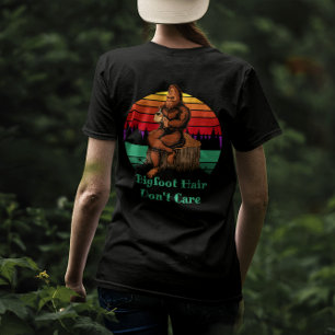 Camiseta Café Mañana Bigfoot Pelo Bigfoot No Me Importa