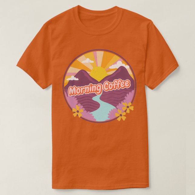 Camiseta Café matutino 6 (Diseño del anverso)