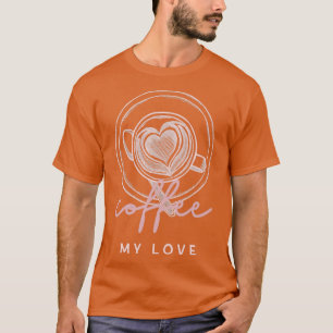 Camiseta Café mi amor