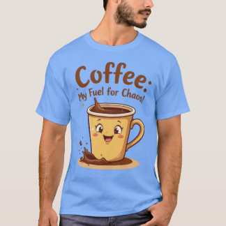Camiseta Café: mi combustible