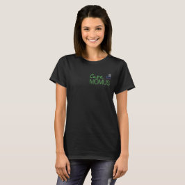 Camiseta Cafe Momus neon light diner café logo Boheme