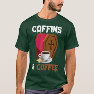 Camiseta Café Morticista gótico de Halloween