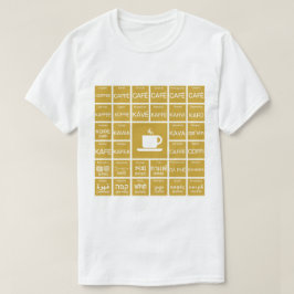 Camiseta Café - Multilinguals