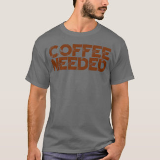 Camiseta Café Necesario retro