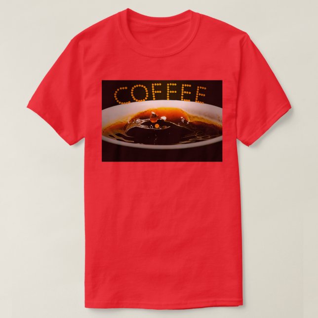 Camiseta Café negro 3 (Diseño del anverso)
