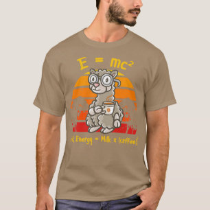 Camiseta Café Nerd Math Fórmula Maestra Café Mug Llama