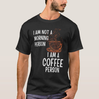 Camiseta Café No Materna Hombres y Mujeres