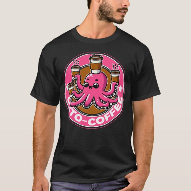 Camiseta Café Octopus (Anverso)