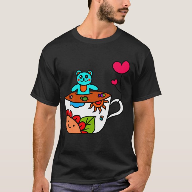 Camiseta Café Oso Especial (Anverso)