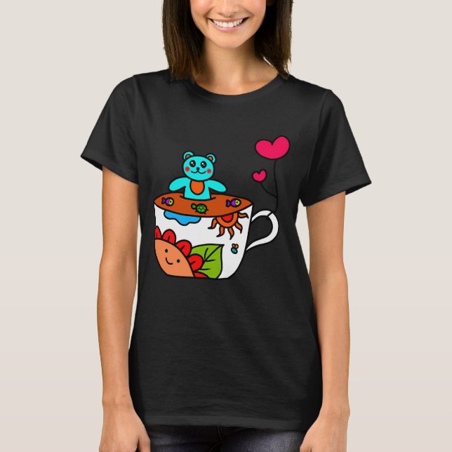 Camiseta Café Oso Especial (Anverso)