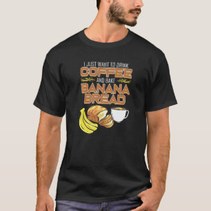 Camiseta Café Pan de Plátano Repostería Vegana Panadera