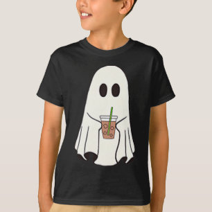 Camiseta Café para beber fantasma Funny Cofón de disfraces 