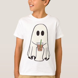 Camiseta Café para beber fantasma Funny Cofón de disfraces 