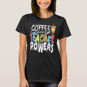 Camiseta Café Para Maestros De Matemáticas Café Para Enseña
