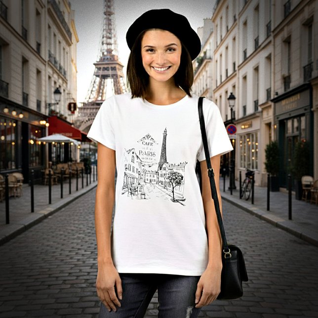 Camiseta Cafe Paris (Subido por el creador)