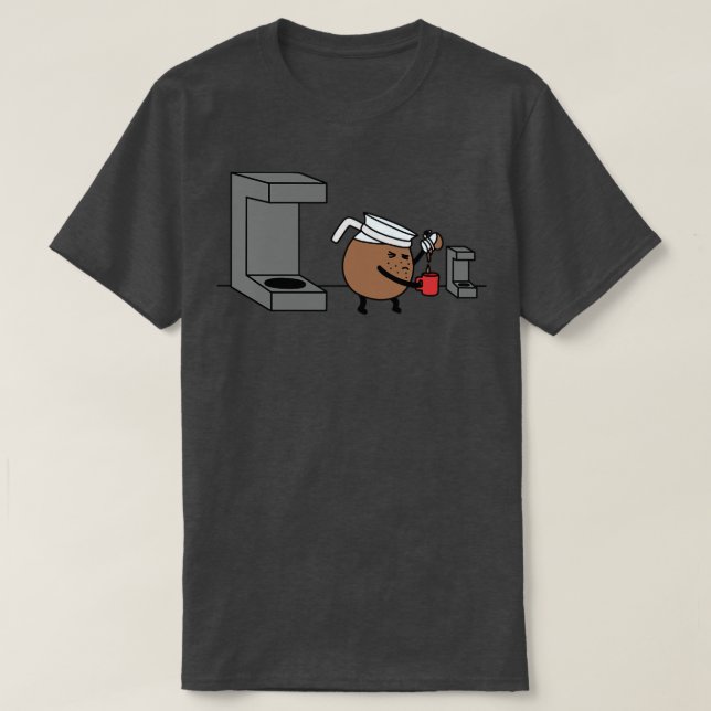 Camiseta Café Pequeño (Diseño del anverso)