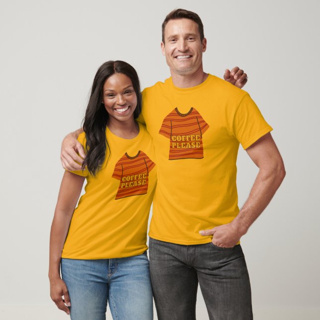 Camiseta café por favor (Unisexo)