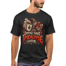 Café Primero Apocalipsis Después Cráneo