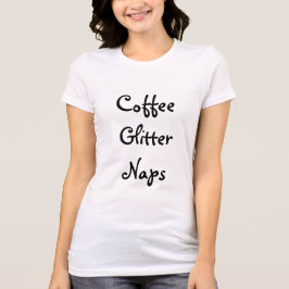 Camiseta Café, Purpurina, Napas