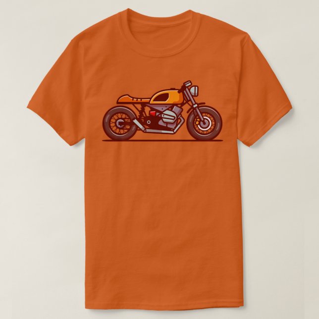 Camiseta Cafe Racer Motorbike (Diseño del anverso)