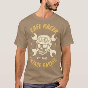 Camiseta Cafe Racer Motorcycle Workshop Mechanic