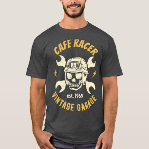 Camiseta Cafe Racer Motorcycle Workshop Mechanic