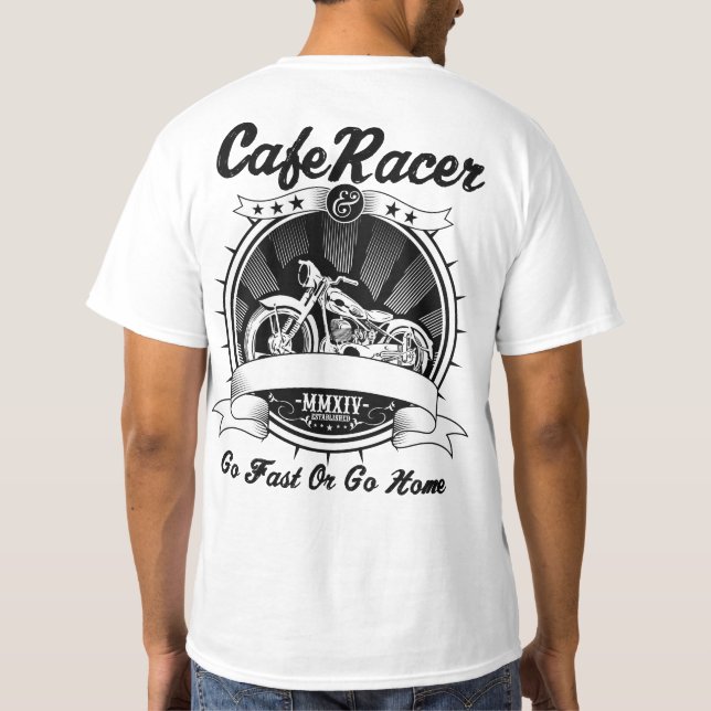 Camiseta Cafe Racer T-Shirt (Reverso)