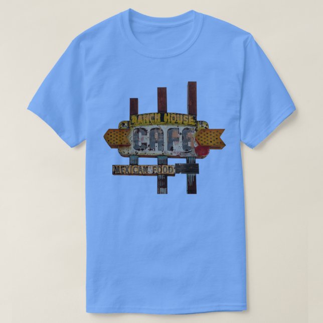 Camiseta Café Ranch House (Diseño del anverso)