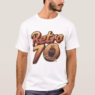Camiseta Café Retro 70 Diseño de estilo de café vintage