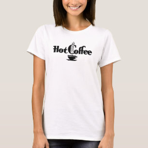 Camiseta Café retro caliente