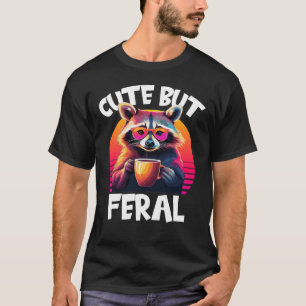 Camiseta Café retro lindo pero férreo