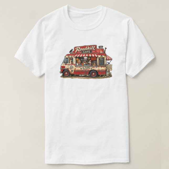 Camiseta Café Road Kill (Diseño del anverso)