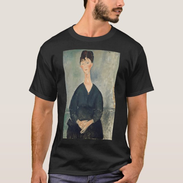 Camiseta Cafe Singer De Amedeo Modigliani (Anverso)