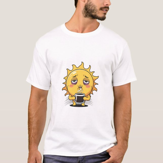 Camiseta Café Sleepy Sun (Anverso)