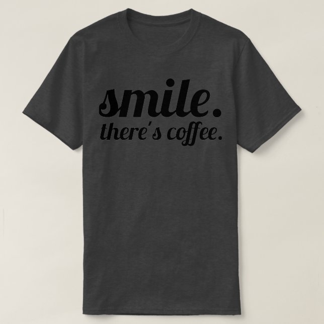 Camiseta Café Smile Therex27s (Diseño del anverso)