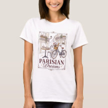 Café Sueños Parisinos & Bicicleta Estilo T