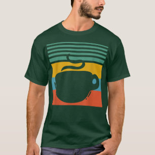 Camiseta Café tazón taza de café retro Diseño