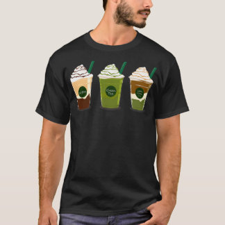Camiseta Café - Té verde - Café verde