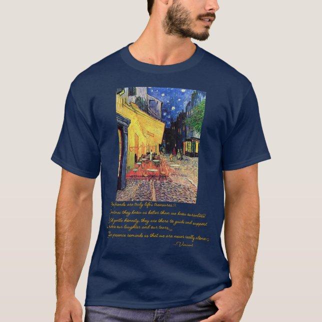 Camiseta Cafe Terrace (Anverso)