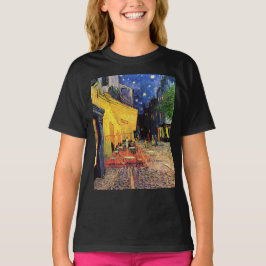Camiseta Cafe Terrace de noche por Vincent van Gogh
