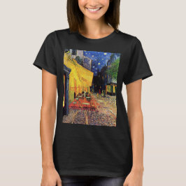 Camiseta Cafe Terrace de noche por Vincent van Gogh