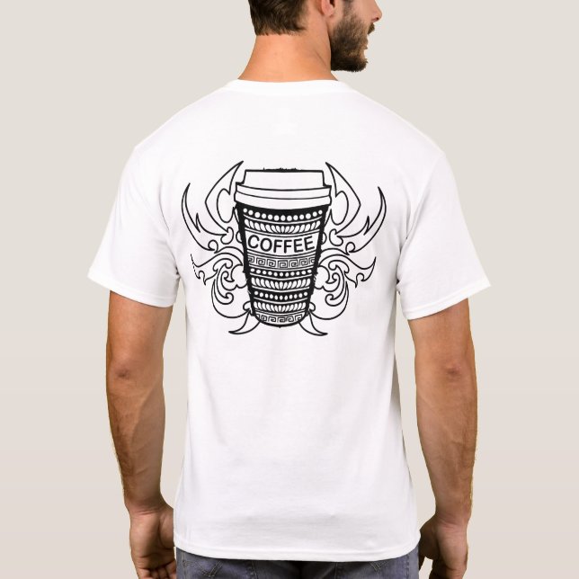 Camiseta Café tribal (Reverso)