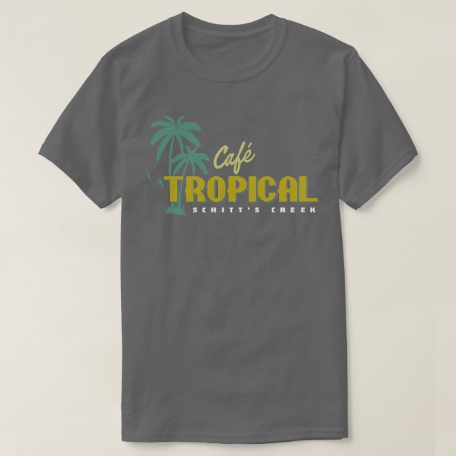 Camiseta Cafe Tropical (Diseño del anverso)