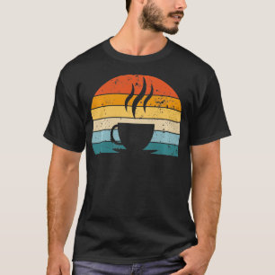 Camiseta Café Vintage Lover Caffeine Addict Espresso Coff