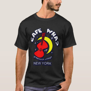 Camiseta Cafe Wha La escena de la música folk de la ciudad
