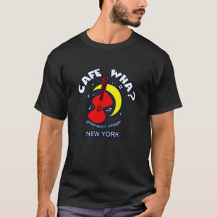 CAMISETA CAFE WHY THE NEW YORK CITY FOLK MUSIC SCENE