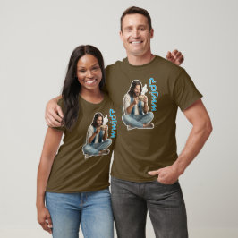 Camiseta Café WWJD Vibraciones, Jesús Diario, Amor por el L